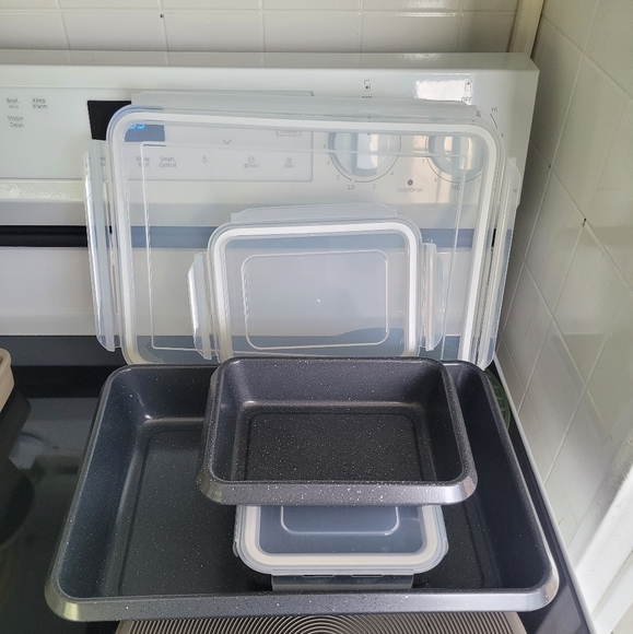 Curtis Stone 6-Piece Bake & Store Set, Gray - Picture 4 of 5